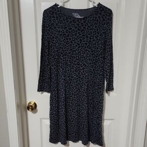 The Limited Black Leopard Print Dress